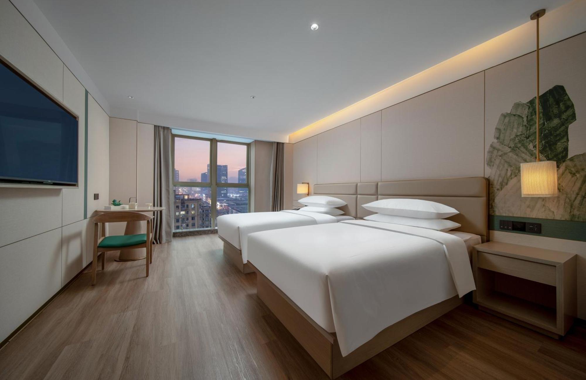 Manju Hotel Shaoxing Keqiao Wanda מראה חיצוני תמונה