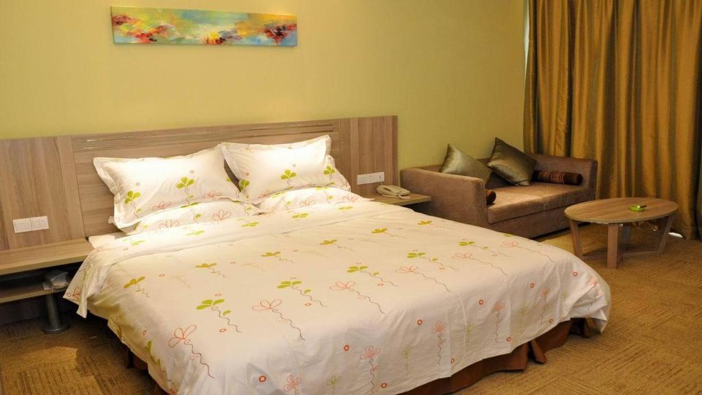 Manju Hotel Shaoxing Keqiao Wanda חדר תמונה