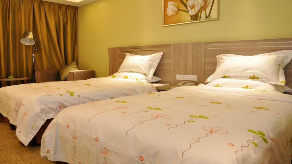 Manju Hotel Shaoxing Keqiao Wanda חדר תמונה
